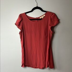 Elegant Red Women's Top